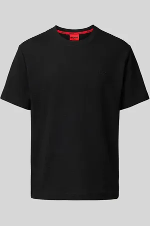HUGO BOSS Longsleeve mit gerippten Abschlüssen Modell 