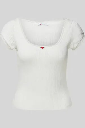 Tommy Hilfiger T-Shirt in Strick-Optik Modell 