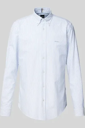 HUGO BOSS Slim Fit Freizeithemd mit Button-Down-Kragen Modell 