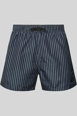 Emporio Armani Relaxed Fit Badeshorts mit Logo-Stitching in , Größe L