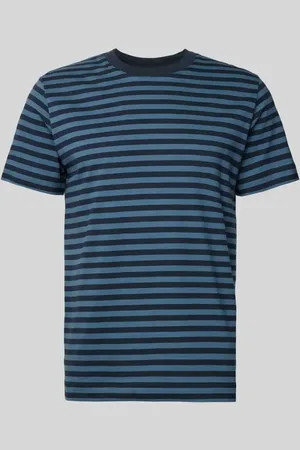 Marc O’ Polo Regular Fit T-Shirt aus reiner Baumwolle mit Streifenmuster in , Größe M