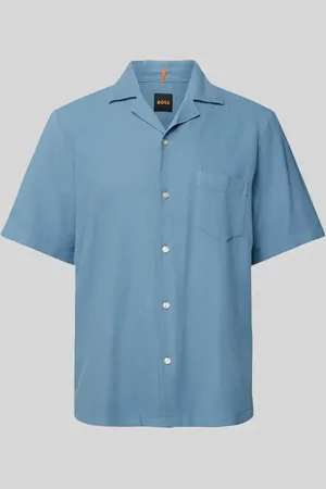 HUGO BOSS Regular Fit Freizeithemd mit Strukturmuster Modell 