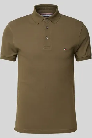 Tommy Hilfiger Slim Fit Poloshirt mit Logo-Stitching Modell 
