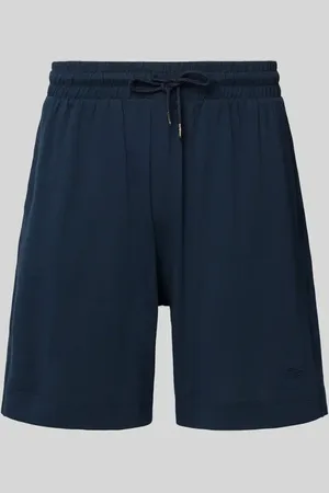Emporio Armani Regular Fit Badeshorts mit Label-Stitching in , Größe L