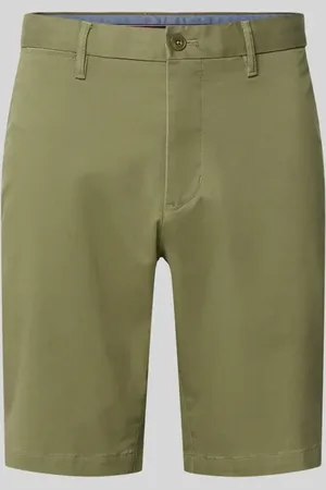 Tommy Hilfiger Regular Fit Shorts mit Gürtelschlaufen Modell 