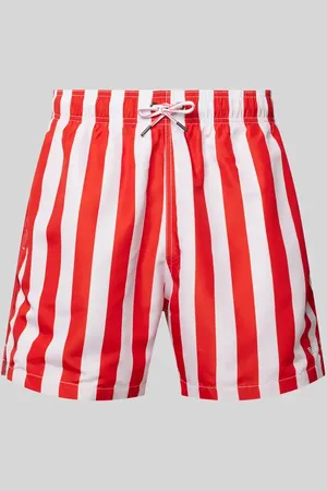 Emporio Armani Relaxed Fit Badeshorts mit Label-Stitching in , Größe L