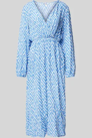 Zabaione Midikleid in Wickel-Optik in , Größe L