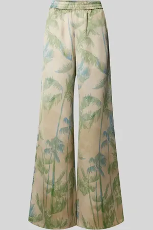 Max&Co. Wide Leg Stoffhose mit elastischem Bund Modell 