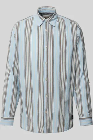 Scotch&Soda Regular Fit Freizeithemd in Crinkle-Optik in , Größe L
