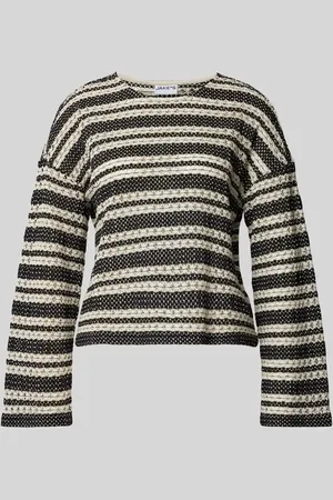 Jake*s Longsleeve mit überschnittenen Schultern in , Größe L