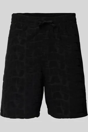 EA7 Regular Fit Shorts mit Strukturmuster in , Größe L