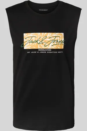 JACK & JONES Tanktop mit Label-Print Modell 