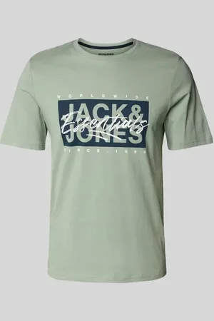 JACK & JONES T-Shirt aus reiner Baumwolle Modell 