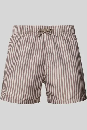 Emporio Armani Relaxed Fit Badeshorts mit Logo-Stitching in , Größe L