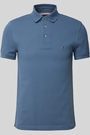 Tommy Hilfiger Slim Fit Poloshirt mit Logo-Stitching Modell 
