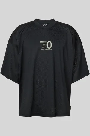 EA7 T-Shirt mit Statement-Stitching Modell 