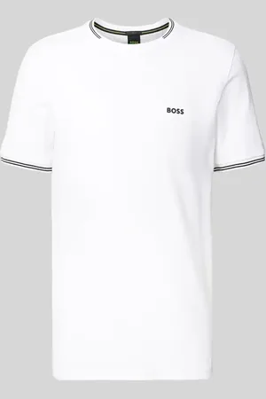HUGO BOSS T-Shirt mit Label-Print Modell 