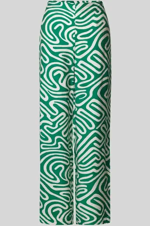 VERO MODA Regular Fit Weite Hose mit Allover Muster Modell 
