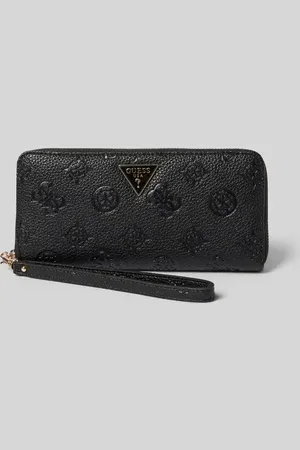 Guess Portemonnaie mit Logo-Applikation Modell 