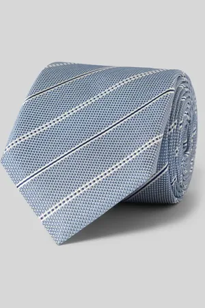 HUGO BOSS Seidenkrawatte mit Strukturmuster in , Größe 1