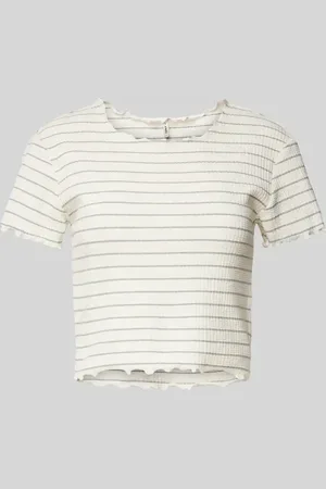 ONLY Regular Fit Crop Top aus Baumwoll-Mix Modell 