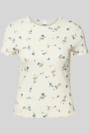 Jake*s T-Shirt mit Muschelsaum in , Größe M