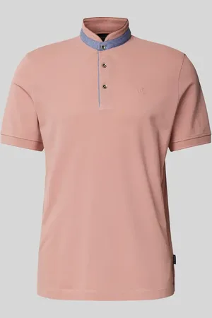 Bugatti Regular Fit Poloshirt mit Stehkragen in , Größe L