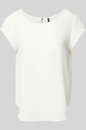 ONLY Blusenshirt in unifarbenem Design in , Größe 34