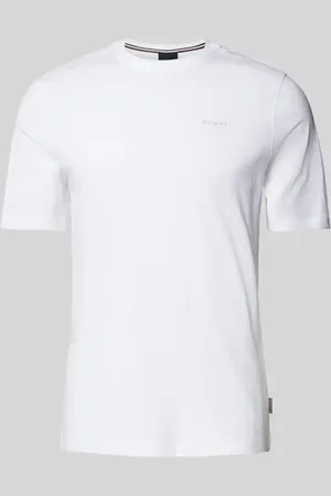 Bugatti T-Shirt mit Label-Print in , Größe L