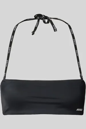 HUGO BOSS Bikini-Oberteil mit Label-Details in , Größe L
