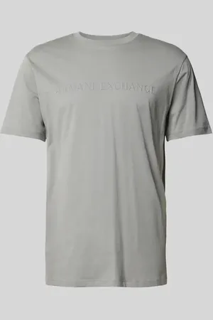Armani Exchange T-Shirt mit Label-Print in , Größe L