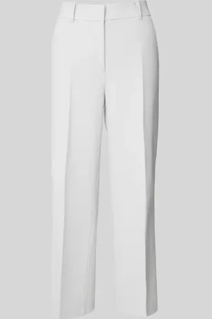 Cambio Straight Leg Stoffhose mit verkürztem Schnitt Modell 