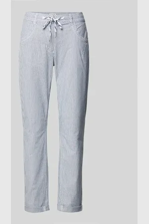 TOM TAILOR Relaxed Fit Weite Hose mit Tunnelzug in , Größe 34/28