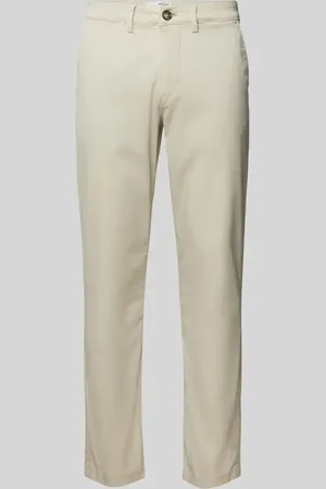 SELECTED Slim Fit Chino in unifarbenem Design Modell 
