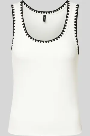 VERO MODA Slim Fit Tank Top mit Rundhalsausschnitt Modell 