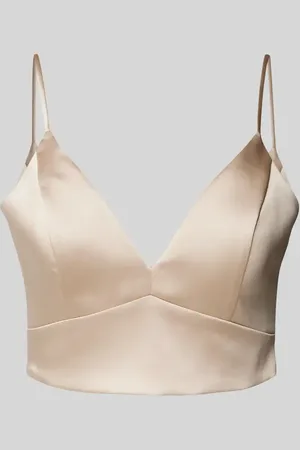 Jake*s Slim Fit Blusentop mit V-Ausschnitt in , Größe 34