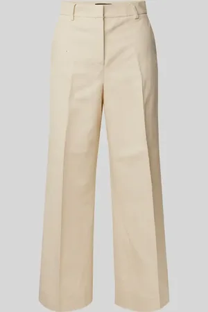 Max Mara Wide Leg Stoffhose mit Bügelfalten Modell 
