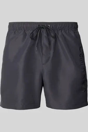 Calvin Klein Badehose mit Label-Stitching in , Größe L