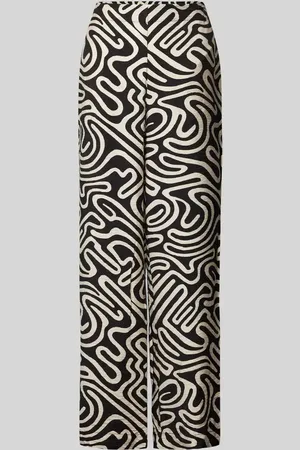 VERO MODA Regular Fit Weite Hose mit Allover Muster Modell 