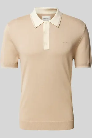 GANT Slim Fit Poloshirt mit Label-Stitching in , Größe 5XL