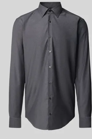 HUGO BOSS Regular Fit Businesshemd mit extra langem Arm Modell 