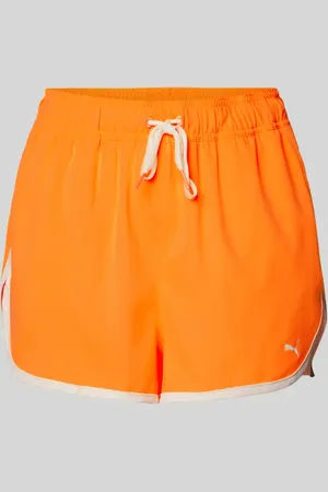 PUMA Relaxed Fit Badeshorts mit Logo-Print in , Größe L