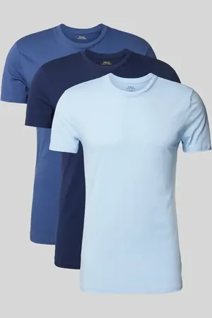 Ralph Lauren T-Shirt mit geripptem Rundhalsausschnitt im 3er-Pack in , Größe L
