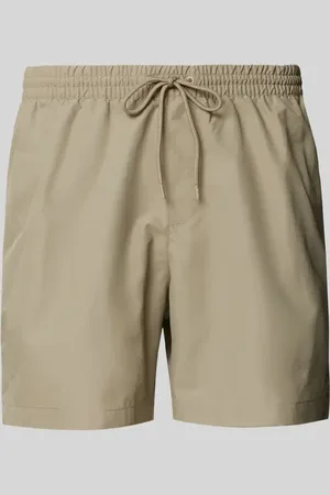 Calvin Klein Badehose mit Label-Print in , Größe L