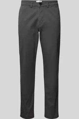 SELECTED Slim Fit Chino in unifarbenem Design Modell 