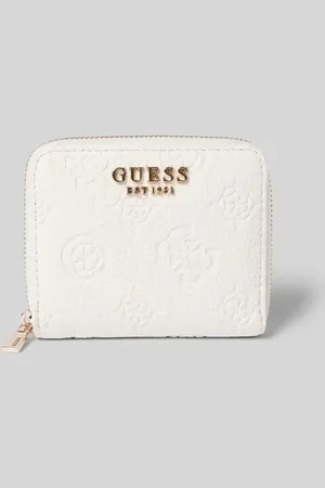 Guess Portemonnaie mit Label-Applikation Modell 