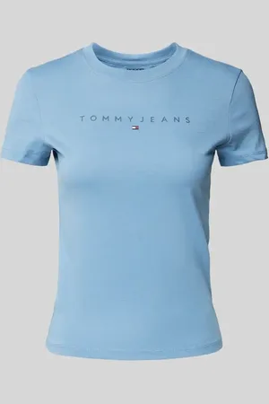 Tommy Hilfiger Slim Fit T-Shirt mit Label-Detail in , Größe L