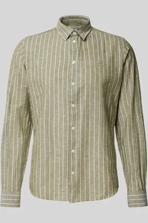 Casual Friday Regular Fit Freizeithemd aus Baumwoll-Leinen-Mix Modell 