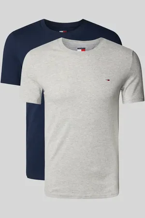 Tommy Hilfiger Slim Fit T-Shirt mit Logo-Badge im 2er-Pack in , Größe L