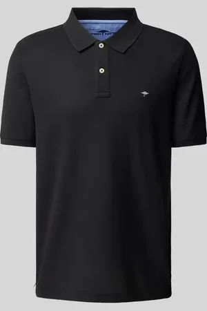 Fynch-Hatton Regular Fit Poloshirt mit Label-Stitching in , Größe XL